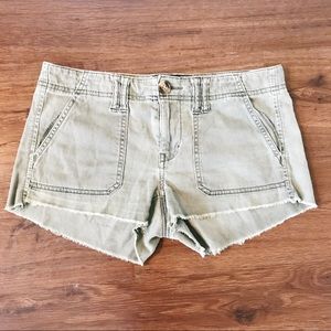 American Eagle Green Shorts